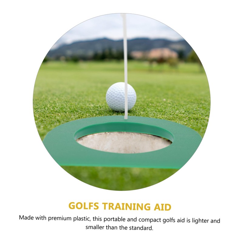SUPVOX Golf Putting Cup Training Aid 2 Sets Plastic Indoor