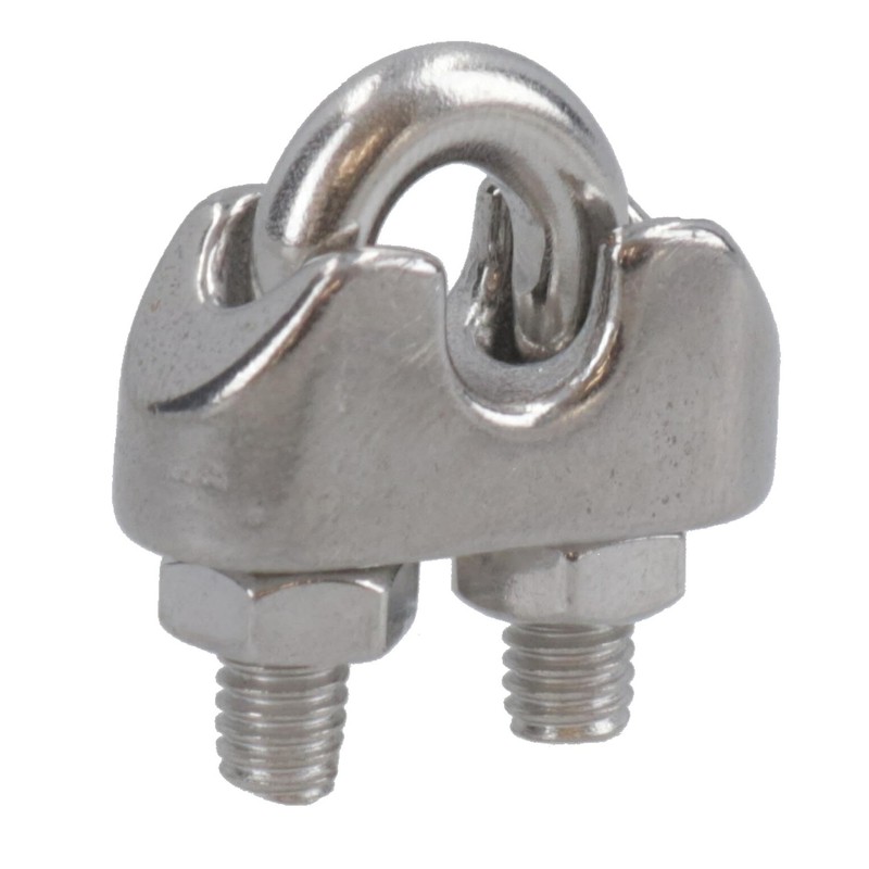 AB Tools 3mm Wire Rope/Cable Grip/Clamp Stainless Steel 316 Marine