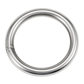 1pc 304 Stainless Steel Big O Ring 130mm 140 150 160 170 180 190 200 250 300mm Outside Diameter 8mm Thickness Welded Round Ring (300mm)