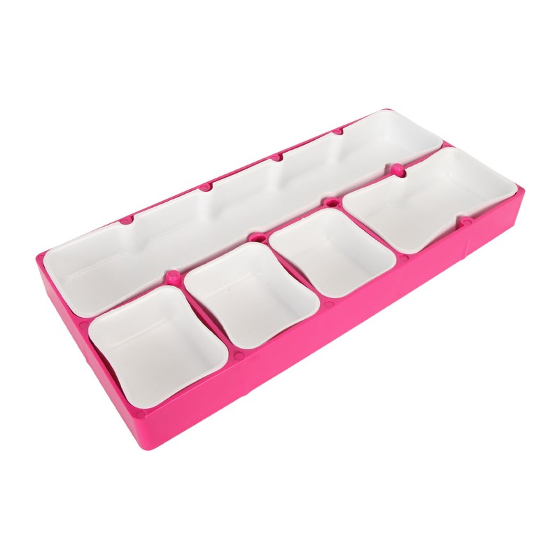 Watch Parts Storage Box 5 Compartments Portable Dustproof Multipurpose Watch