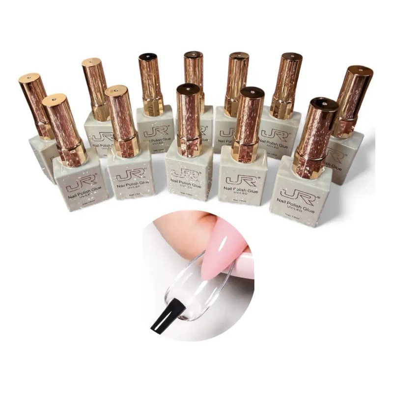 Pegamento Gel Tips Press Uñas Softgel Pieza