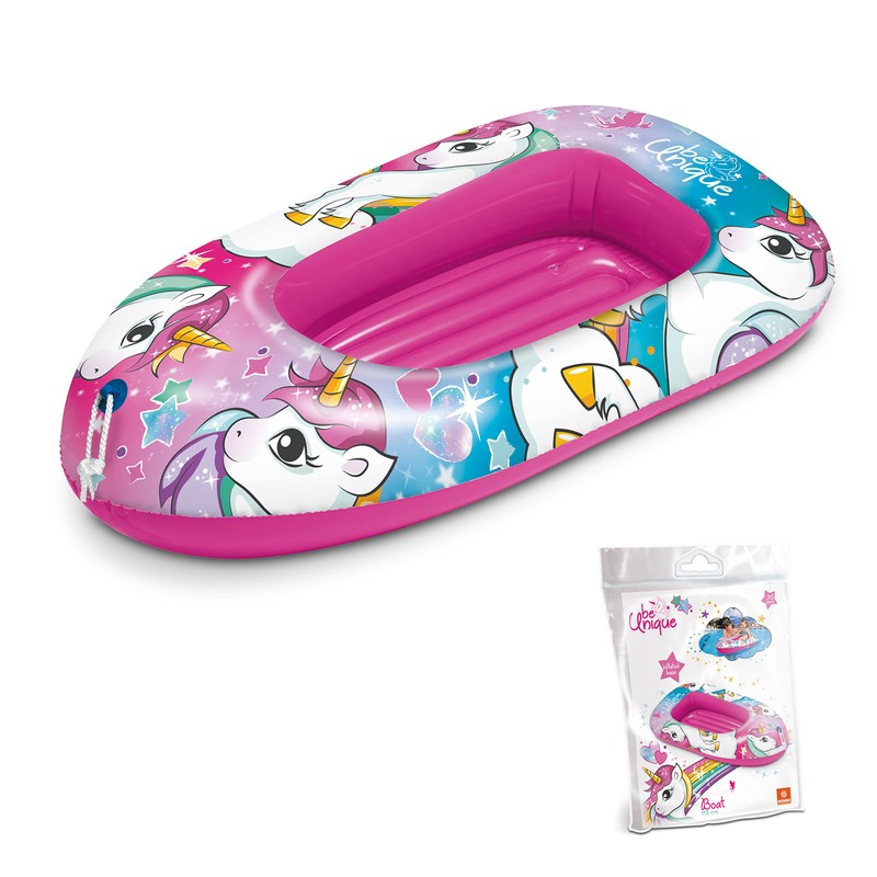 Mondo Toys - Unicorn Boat Inflatable Base - Inflatable Dinghy