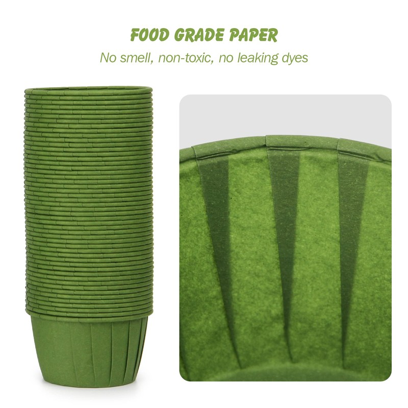 Volein Paper Muffin Cases Pack of 50 Cupcake Moulds for