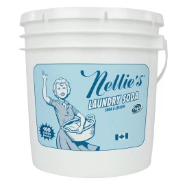 Nellie's Laundry Soda, 400 Loads, HE Compatible, Phosphate & Fragrance Free