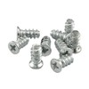 ZZHXSM 10PCS Replacement Screws Flat Head Flat Tail Panel Fixing