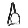Baggallini Women's Clear Stadium Mini Sling, Black