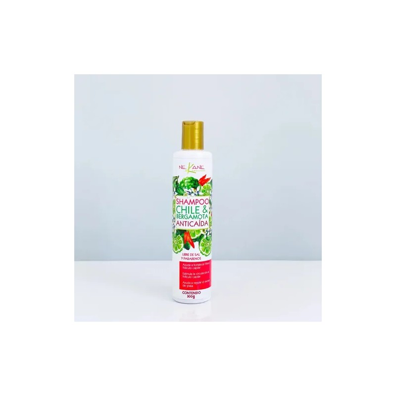 Nekane Shampoo Chile Y Bergamota Anticaida De 300ml