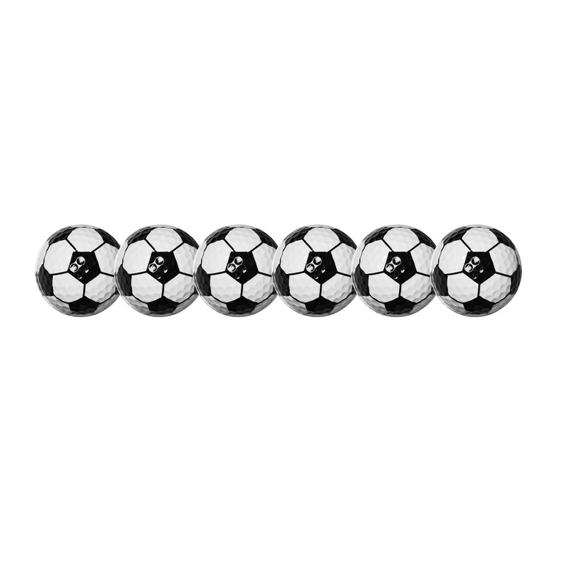 Longridge Football Golf Balls (Pack of 6)