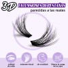 Extensiones De Pestañas Kit 3d Gruesas Individuales B&q