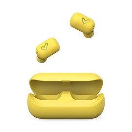 Energy Sistem 44810 Audífonos Inalámbricos Urban 4 Bluetooth, Drivers 6mm, Autonomía 10.5 Horas, Resistentes al Agua IPX5 - Amarillo