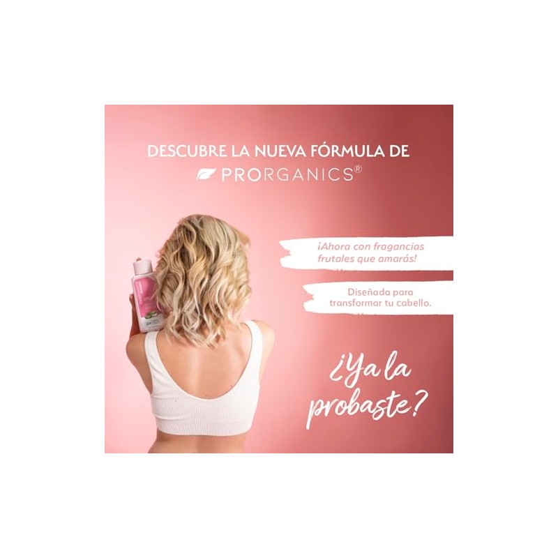 Prorganics SHAMPOO PRORGANICS CONTROL CAIDA ROMERO Y ALOE VERA 400