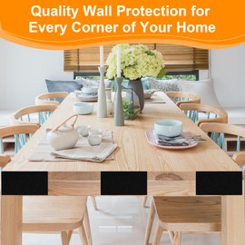 Zhaoyao Headboard Stoppers for Wall 36P, EVA Foam Furniture Wall Protectors 10Pcs (3mm)+10Pcs (5mm)+8Pcs (15mm)+8Pcs (20mm) (36)