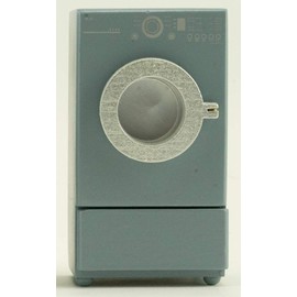 Classics by Handley Dollhouse Miniature Granite Gray Modern Front Load Dryer