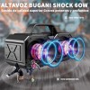 Bugani M83 Bocina Bluetooth 60W IPX6 Portátil Subwoofer para Exteriores