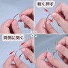 Set of 10 Stainless Steel Rings Card Ring Key Holder