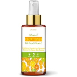 Vitamin C Toner for Face – Vitamin C Glow Sensitive Skin Toner | Facial Toner for Brighter Smoother Skin | Face Toner for Women & Men (3.38Fl oz 100 ml)