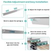 Stove Gap Covers Stainless Steel Stove Gap Filler,13.8'' to 27.5''