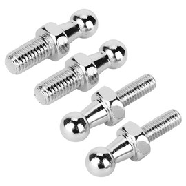 Spring-loaded Spring Pins for Suuonee Steel Engines, 2 Pieces Aluminum Alloy Ball Bolts for Fuel Cap with Ball Bearings(M6)