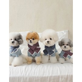 Withtory [위드토리] 체크 패딩 목도리 2종 (택1) [WitTory] Check Padding Scarf 2 Types (Choose 1)