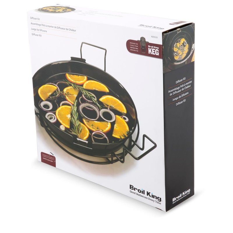 Big Steel Keg KA5533 Diffuser Kit, Black