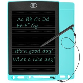 Dotted Lines LCD Writing Tablet for Kids, Calligraphy Paper 8.5 Inch Handwriting Pad for Students, Letter/Word/Sentence Practice Handwriting Board, Erasable Electronic Learning Pads