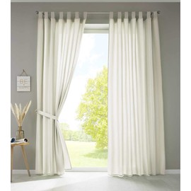 Gardinenbox Berlin 20400N2 Curtains with Loops, Set of 2