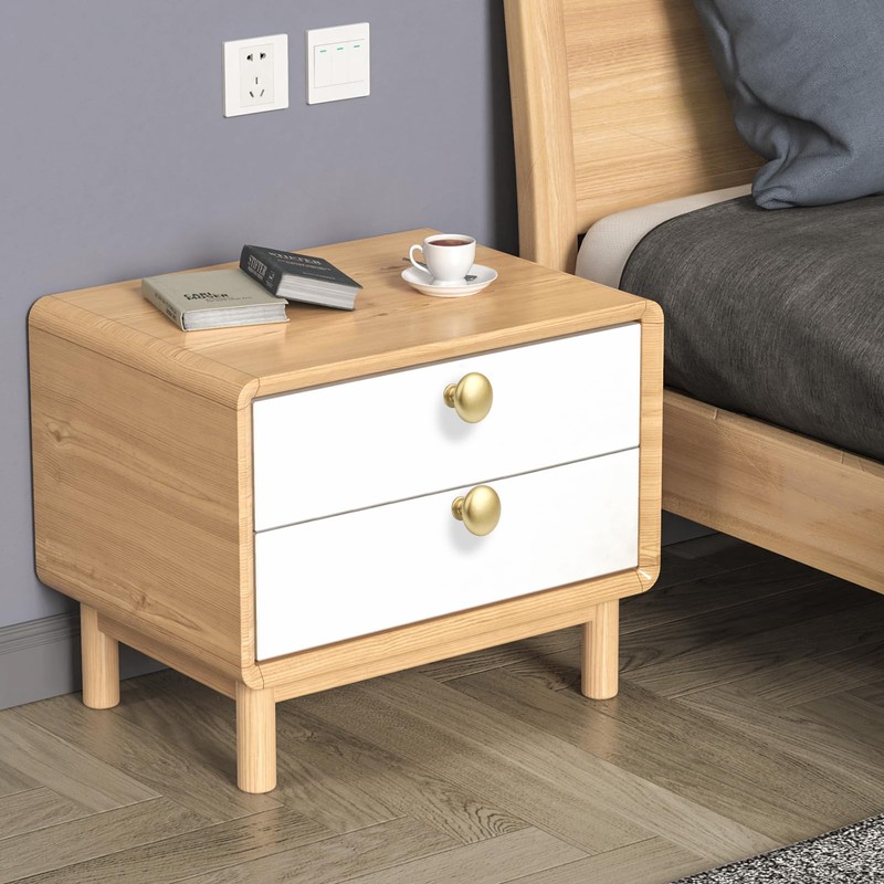 Roellgs 12Pack Cupboard Knobs Black Door Knobs Black Cabinet Knobs