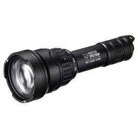 Nightfox Spectrum Triple LED IR Torch | IR 850nm, IR 940nm and White LED - Instantly Select LED | Stepless Dimmer Switch | IR Illuminator for Night Vision Scopes
