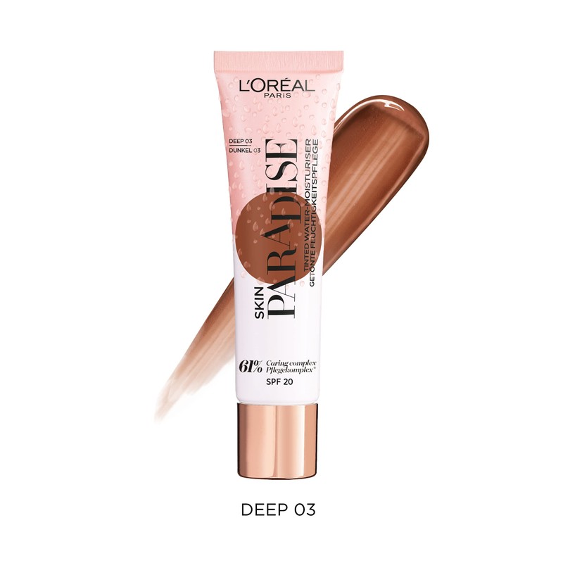 L'Oréal Skin Paradise Tinted Water Cream 03 Deep