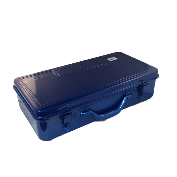 TRUSCO Trunk-Style Tool Box with Plastic Tray T-410