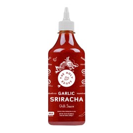 Sriracha Chili Sauce - No MSG, No Artificial Flavors or Colors, Gluten Free (Garlic, 580g)