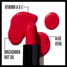 Wet N Wild - Lápiz labial con acabado sedoso, rojo cereza opaca