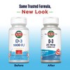 KAL D-3 1000 IU Chewable Softgels, Peppermint, 100 Count by