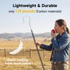 Lightweight Sheep Catcher Hook, 45"Carbon Shaft Leg Neck Goat Grabber