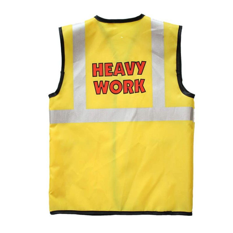 Toyvian 5pcs Construction Worker Costume, Carpenter Role Play Set for