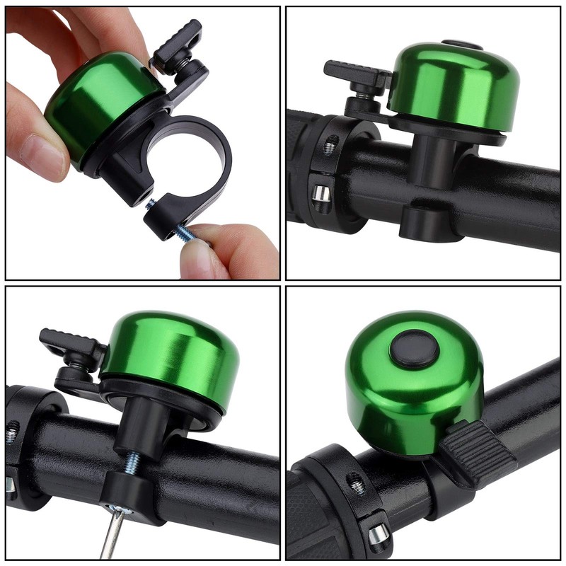 Paliston Bike Bell Bicycle Bell Crisp Sound for Adults Kids