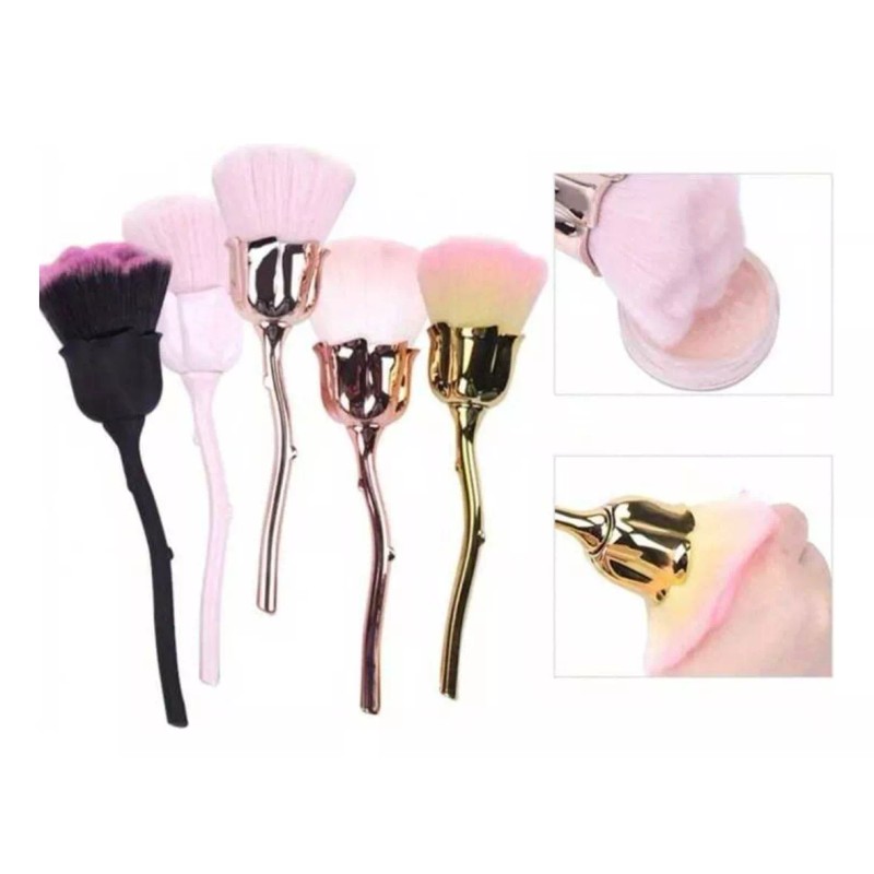 DANYBELLA MODA Y BELLEZA Bledo Brocha Para Retiro De Polvo