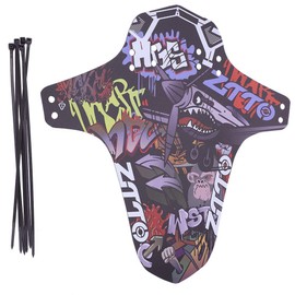 Vbestlife Mud Guards,Guardabarros de icleta de montaña,Guardabarros de MTB, icleta de montaña de Carretera Rueda Trasera Guardabarros de neumático Accesorio de Guardabarros