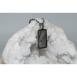 Nature's Enlightenment Meteorite Pendant Rt3- Seymchan - 3rd Eye, Crown Activation, Ascension, Spiritual Awakening, High Vibration, Crystal Healing, Wicca, Pagan