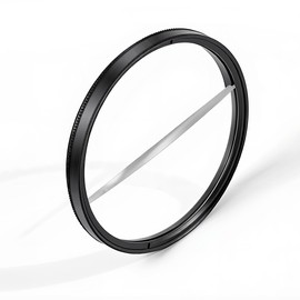 Filtro de lente dioptría dividida – Prisma de lente fractal y medio desenfoque Fx para fotos cinematográficas, filtros de efectos de lente de cámara réflex digital (filtro de dioptría dividida, 82 mm)