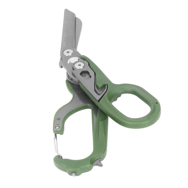 Foldable Emergency Response Shears Simple Portable Multifunctional Folding Emergency Scissors