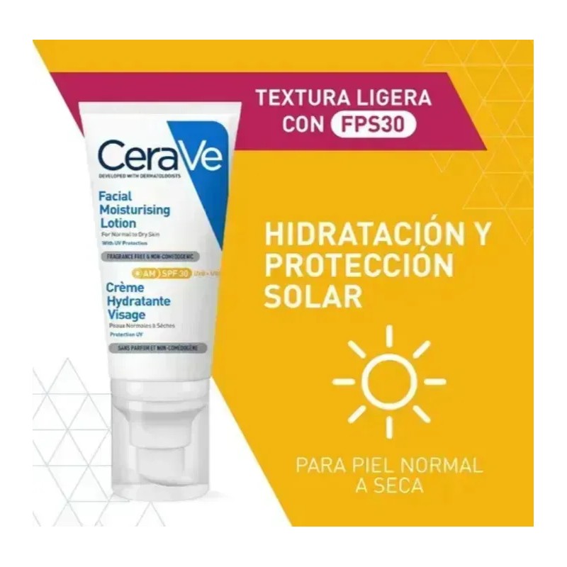 Cerave Facial Moisturising Lotion Am Spf 30 52ml