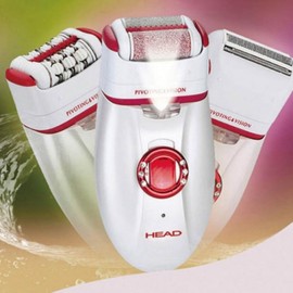 3in1 hair removal razor epilator exfoliator beauty foot calluses HEAD 3IN1 890D epilator