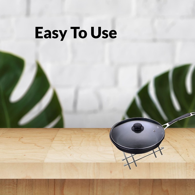 SUL Stainless Steel Trivet, Pan stands for worktop-worktop savers for