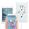 KCMYTONER 1PK Smart High Speed USB Charger Wall Outlet, 2