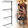 awliye 4 Tier Saddle Stand Wall Mount for Western and