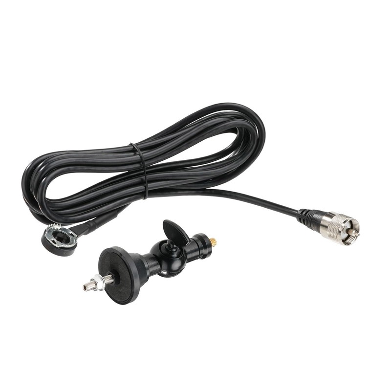 Eightwood 27MHz CB Radio Antenna with Adjustable Rotating Base