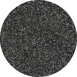 MATIERE Retro Reflection Glitter, Black, 0.02 oz (0.5 g)