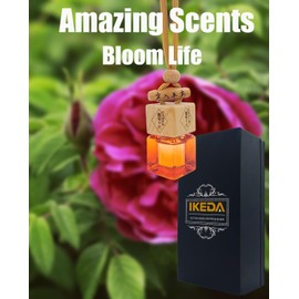 ikeda fragrance Car Air Freshener 8ml Automotive Scents | Long-Lasting Keep Fragrance | Auto Hanging Diffuser Bottles | Remove Odor Fresh Air Home Deodorizer (1pcs,Cherry1)