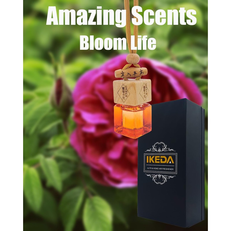 ikeda fragrance Car Air Freshener 8ml Automotive Scents | Long-Lasting
